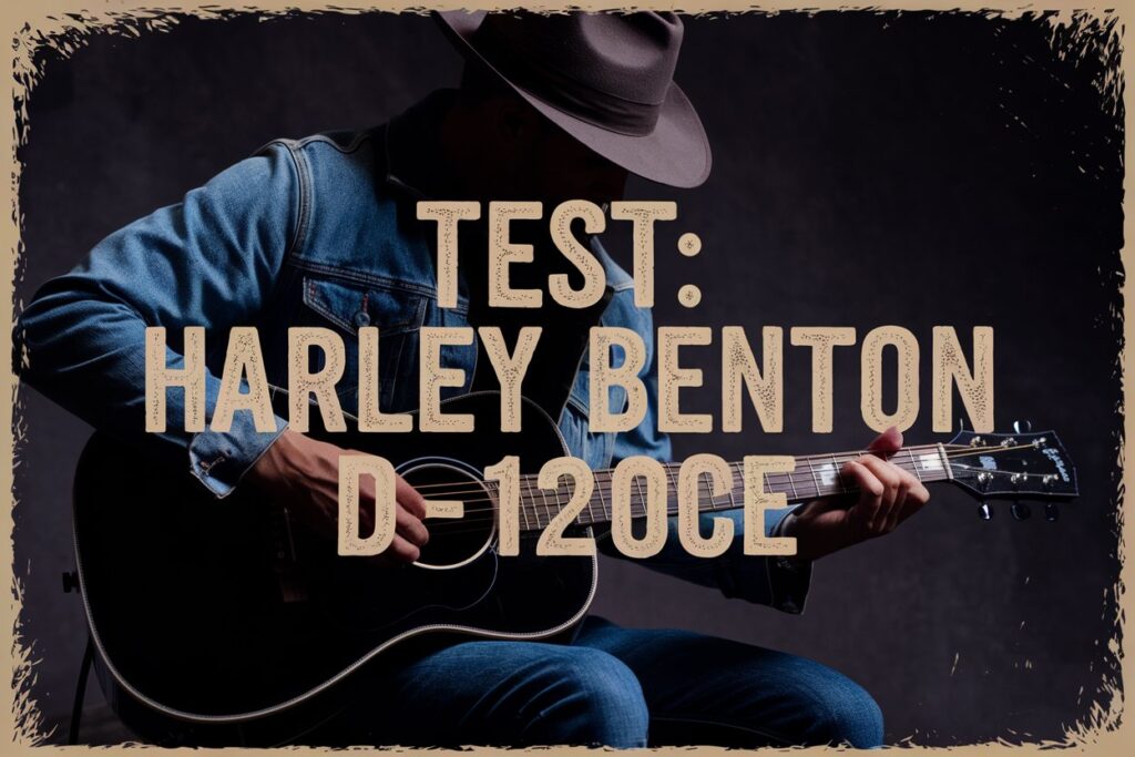 test harley benton d-120ce